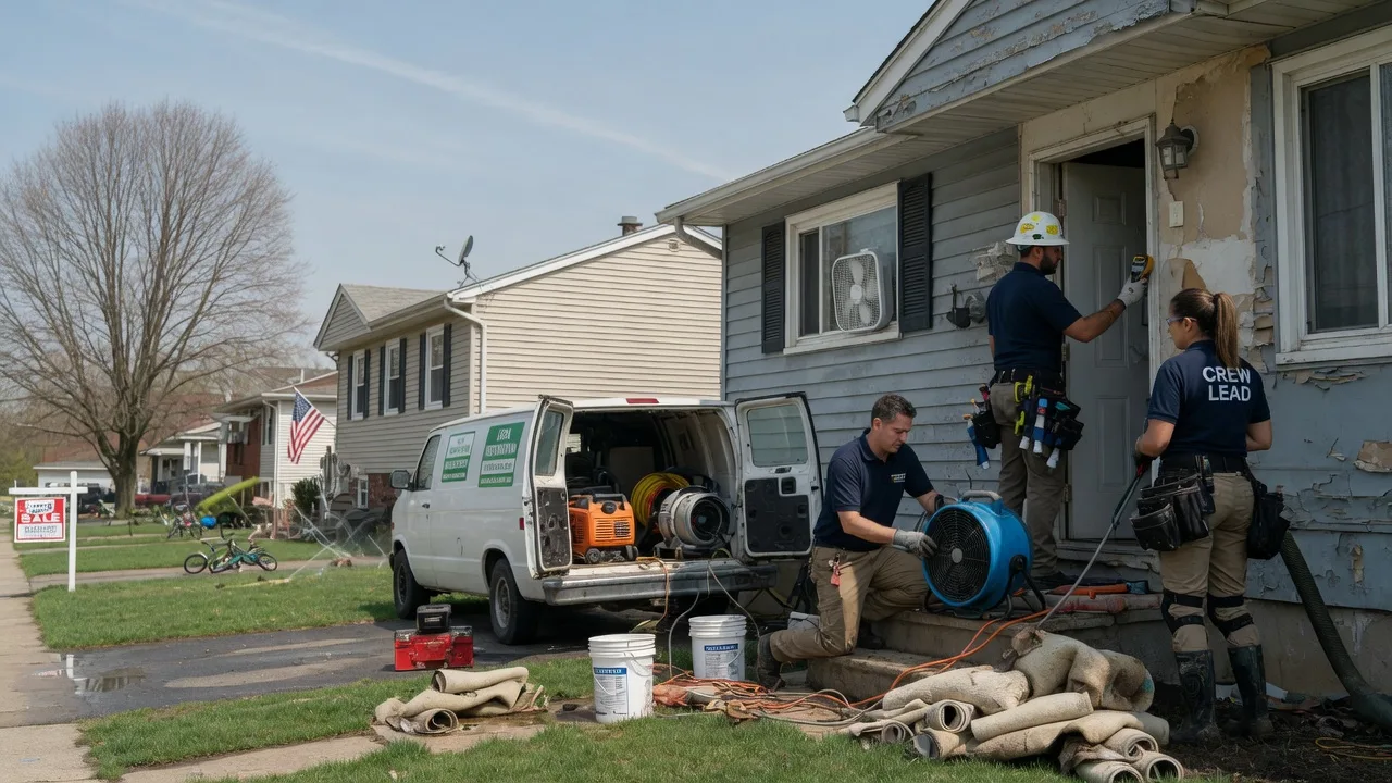 Flood Cleanup in Hartwell, GA near me